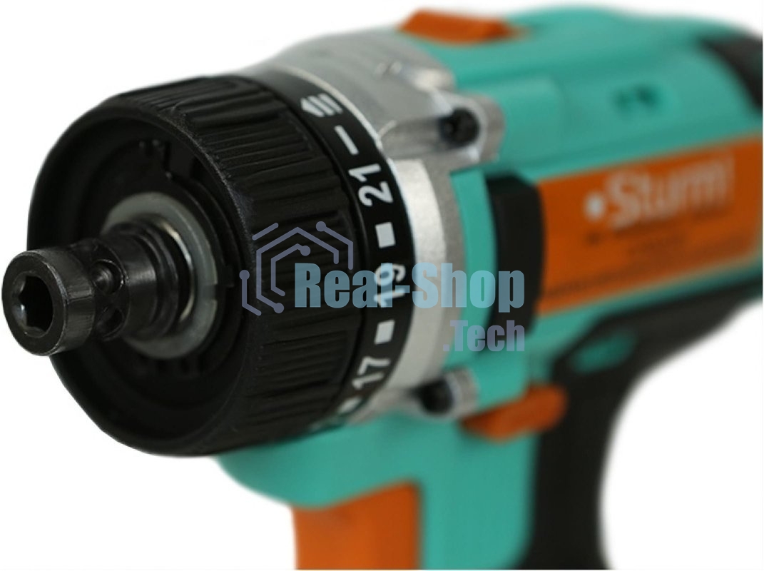 Шуруповерт Sturm! CD3618T, Аккумуляторная, 18В, 2 АКБ, Кейс