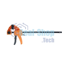 Струбцина быстрозажимная Sturm! 1078-08-45, 450мм, резиновые накладки, 70-100кгс, сжим-разжим