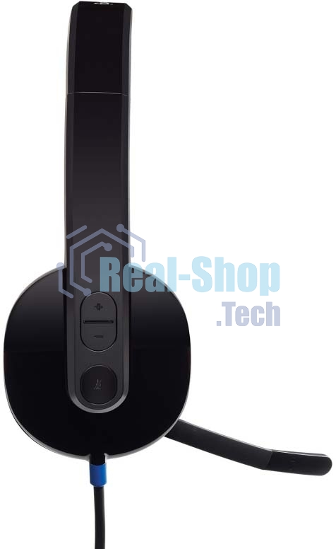 Гарнитура Logitech USB Headset H540 чёрный, проводная, USB