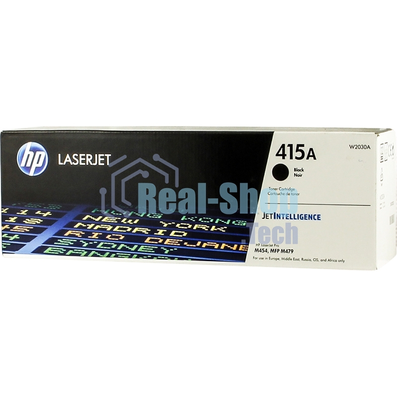 Тонер Картридж HP 415A W2030A черный (2400 стр.) для HP LJ M454/MFP M479