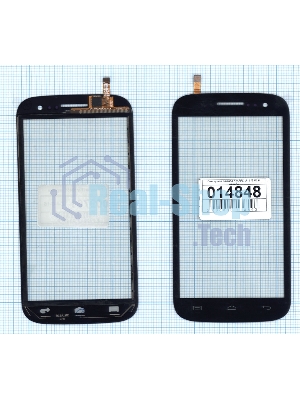 Сенсорное стекло (тачскрин) для Fly FPC_A_116 V1.0, черное