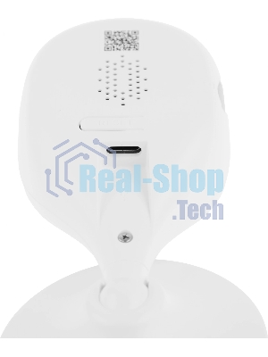 Компактная IP-видеокамера Dahua DH-IPC-C5AP-0280B с Wi-Fi 2.4ГГц 5Мп, 1/3.2” CMOS, объектив 2.8мм, обнаружение людей, ИК 10м, микрофон, динамик