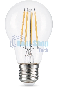 Лампа cветодиодная Gauss Filament А60 12W 1250lm 4100К Е27 LED 1/10/40