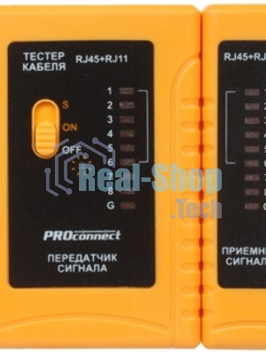 Тестер кабеля PROconnect RJ-45+RJ-11 468