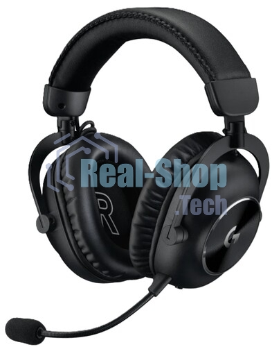 Гарнитура Logitech G Pro X 2 Lightspeed черный, беспроводная + проводная, Bluetooth/USB/3.5 мм, до 50 ч