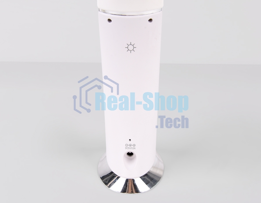 Светодиодная настольная лампа с дисплеем Ambrella light DE508 WH белый LED 3000-6400K 6W+LCD 2W