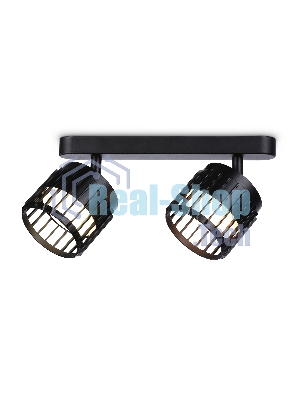Светильник Ambrella light TN71163/2 BK черный GX53/2 260*100*125