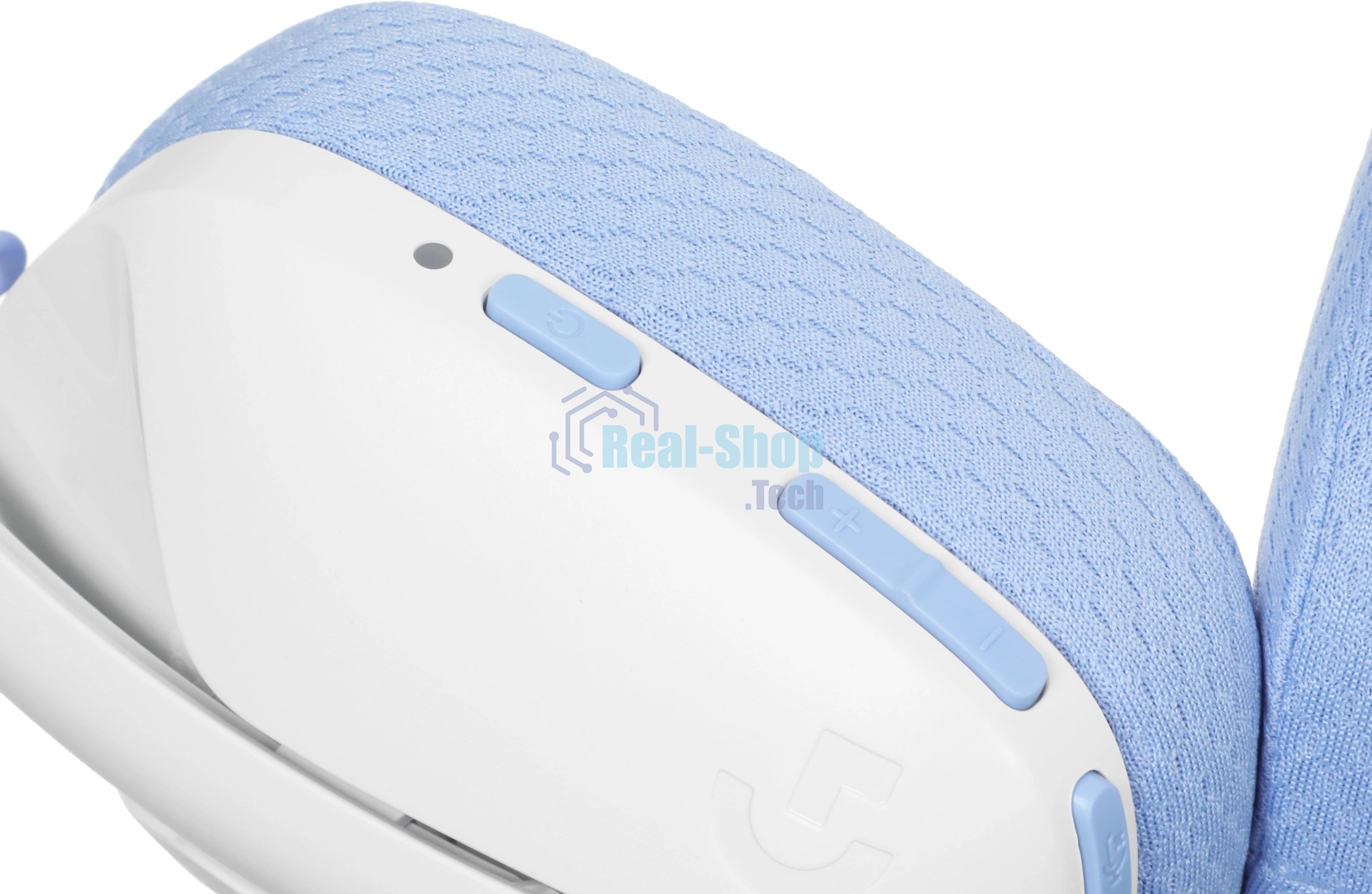 Гарнитура Logitech G435 белый/синий, беспроводная, радиоканал, до 18 ч