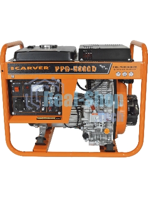 Генератор Carver PPG-5000D, 3.6 кВт