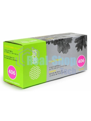 Картридж лазерный Cactus CS-CLT-Y406S yellow желтый (1000 стр.) для Samsung CLP-360/365/CLX-3300/3305