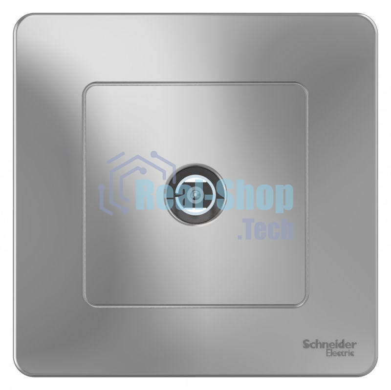 Розетка телевизионная TV 1-м СП Blanca алюм. SchE BLNTS000013