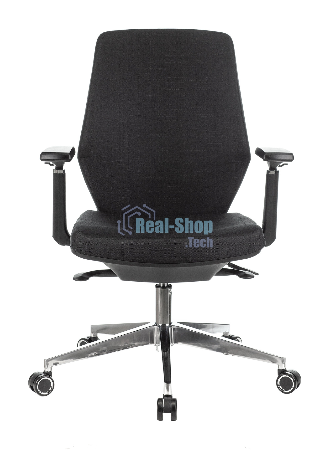 Кресло компьютерное Бюрократ CH-545/LUX черный 38-418 крестовина алюминий