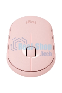 Мышь беспроводная Logitech Pebble M350 розовый, 1000 dpi, радиоканал, Bluetooth, USB, кнопки - 3