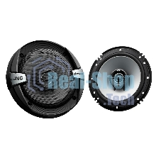 Колонки автомобильные JVC CS-DR162 300Вт 88дБ 4Ом 16см (6дюйм) (ком.:2кол.) коаксиальные двухполосные