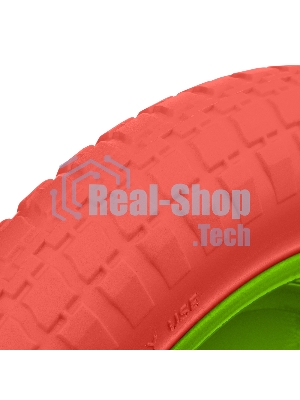 Колесо полиуретановое Сибртех 3.00-8, длина оси 80мм, подшипник 20мм