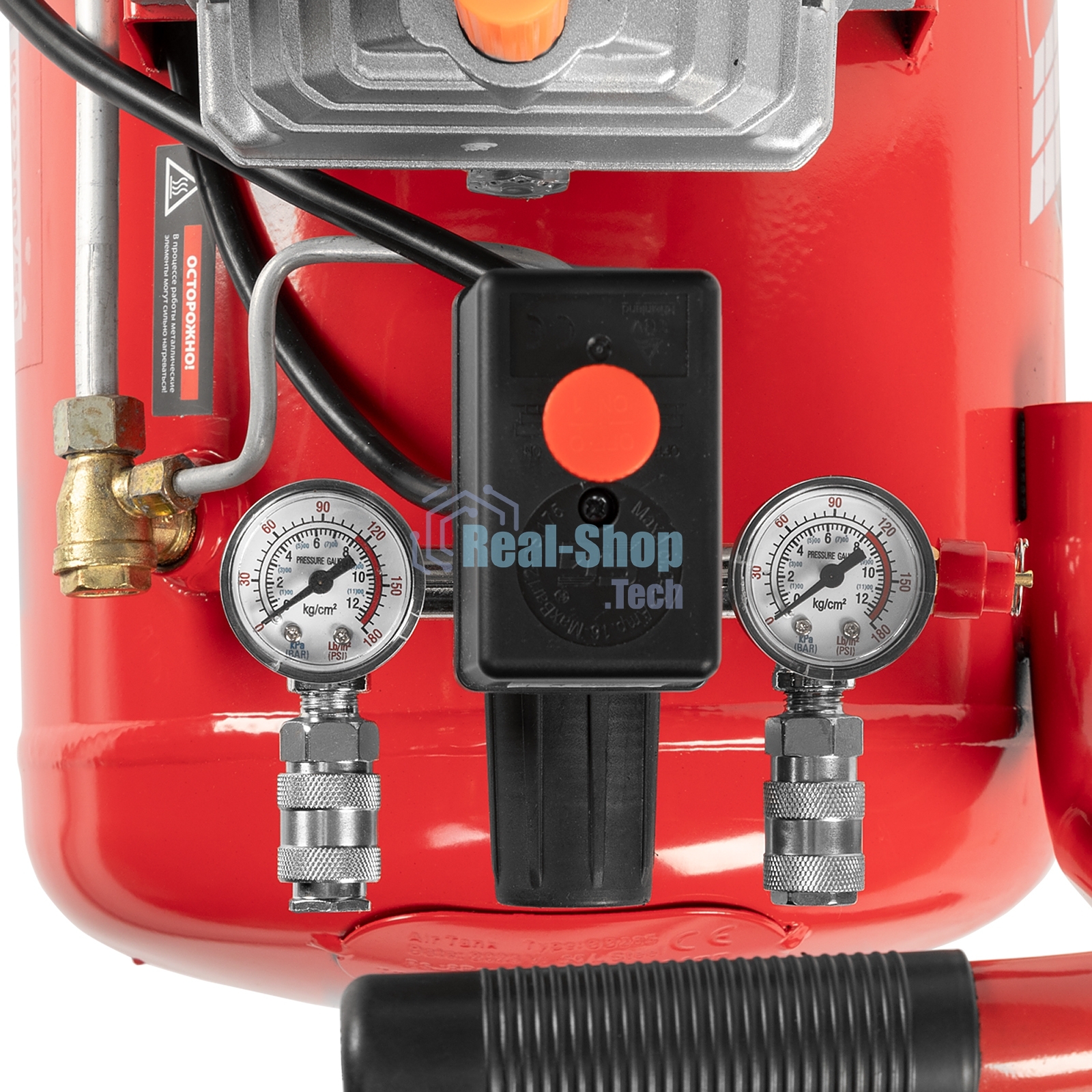 Компрессор воздушный MTX КК-2200/50, 2,2 кВт, 350 л/мин, 50 л, прямой привод, масляный