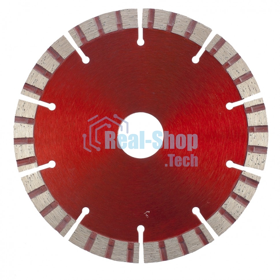 Диск алмазный Matrix отрезной Турбо-сегментный, 125 x 22,2 мм, сухая резка Professional