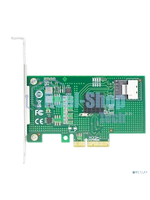 Переходник Lr-Link LRST9630-4IR PCIe x1 4-Port SATA3 RAID, MARVELL 88SE9230, 1* SFF-8087,RAID 0, 1, 10, JBOD