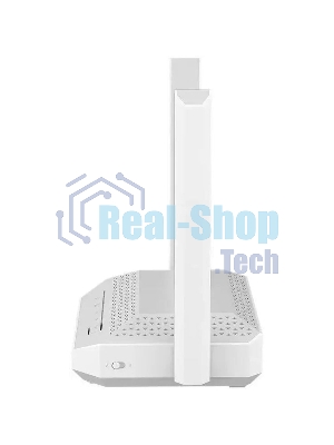 Гигабитный интернет-центр Keenetic Racer KN-4010 с Mesh Wi-Fi 6 AX3000, 2 портами Gigabit Ethernet и переключателем режима роутер/ретранслятор