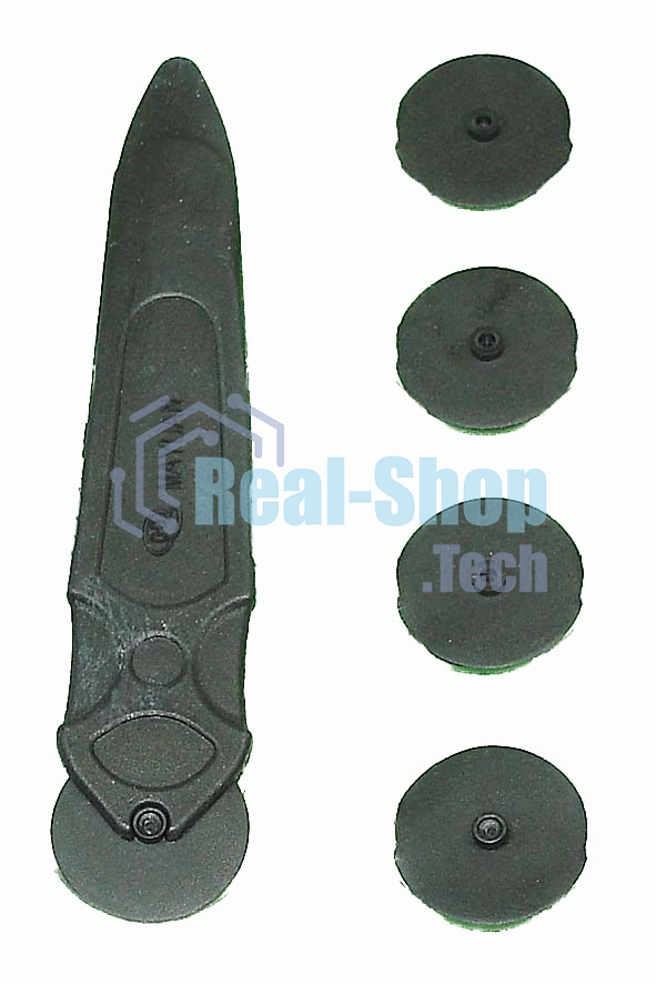 Инструмент для вскрытия телефонов/планшетов MaYuan черный со сменными колесиками 5шт.