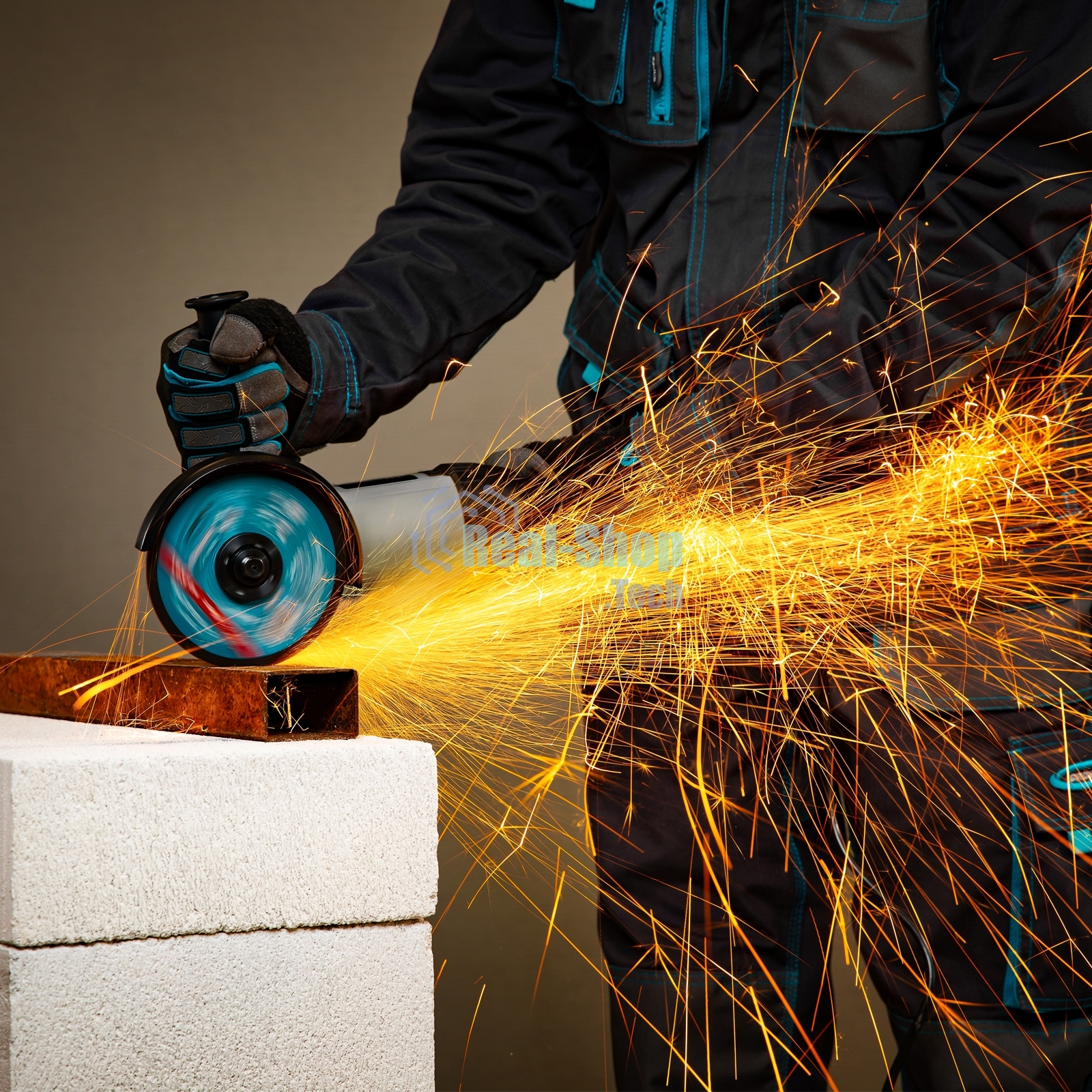 Круг отрезной по металлу Gross WA60TBF 125х1.0х22.2мм, в метал.банке, 10 шт. 743680