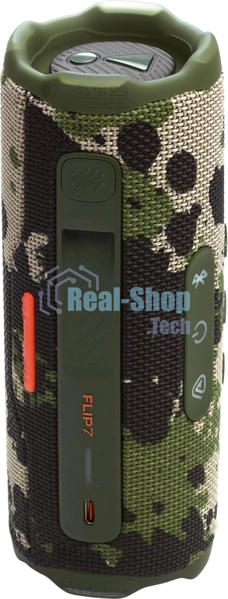 Колонка портативная JBL FLIP 7 камуфляж 25W 1.0 BT 1800mAh (JBLFLIP7SQUAD)