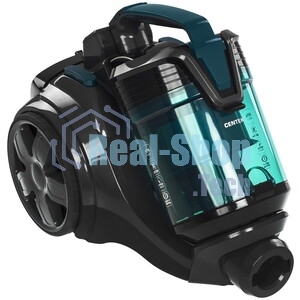 Пылесос Centek CT-2541 черный/зеленый, 450/2400 Вт, уборка сухая, пылесборник контейнер, 3 л