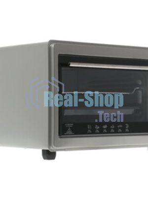 Мини-печь Delta D-0123 серая с тэном повыш. мощности,1300 Вт,37 л,2 нагреват. эл, с термостатом