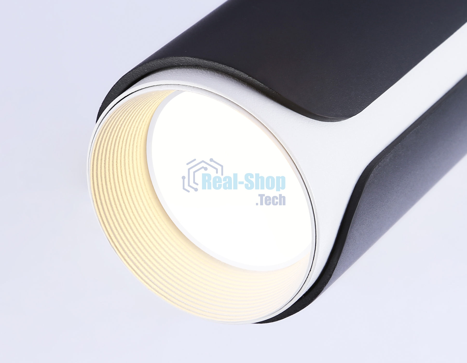 Трековый однофазный светильник Ambrella light GL5155 BK/WH черный/белый GU10 D58*130