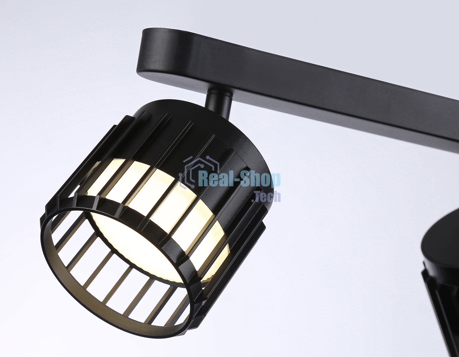 Светильник Ambrella light TN71163/2 BK черный GX53/2 260*100*125