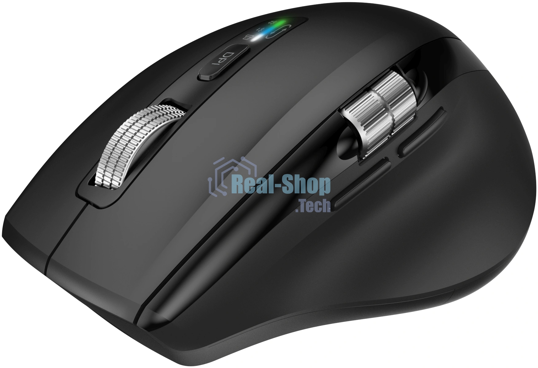 Мышь беспроводная Acer OMR406 черный, 4800 dpi, радиоканал, Bluetooth, USB, кнопки - 8