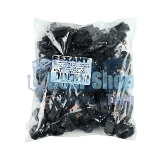 Выключатель клавишный Rexant 12V 20А (3с) ON-OFF черный ОВАЛ с синей LED подсветкой