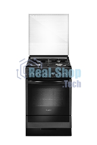 Плита газовая Gefest ПГ 5300-02 0046 черный, конфорок 4 шт, духовка 52 л, 50 см x 85 см x 58.5 см