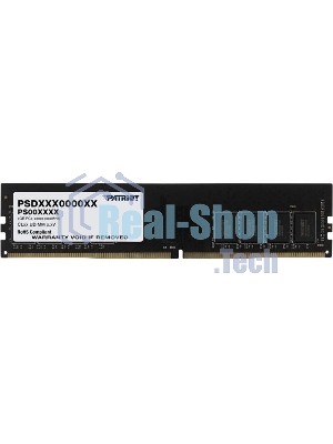 Оперативная память Patriot Signature, DDR4, 32GB (1x32 GB), 3200 MHz, CL22, DIMM