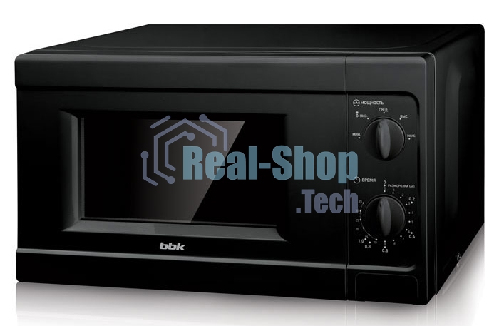 Микроволновая печь BBK 20MWS-709M/B черный, 20 л, 700 Вт, поворотный механизм