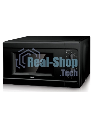 Микроволновая печь BBK 20MWS-709M/B черный, 20 л, 700 Вт, поворотный механизм