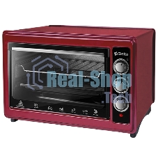 Мини-печь Delta D-0123 бордовая