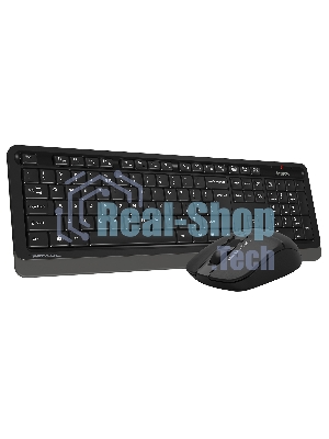 Комплект клавиатура+мышь A4Tech FStyler FG1012 беспроводной, USB, 1200 DPI, черный