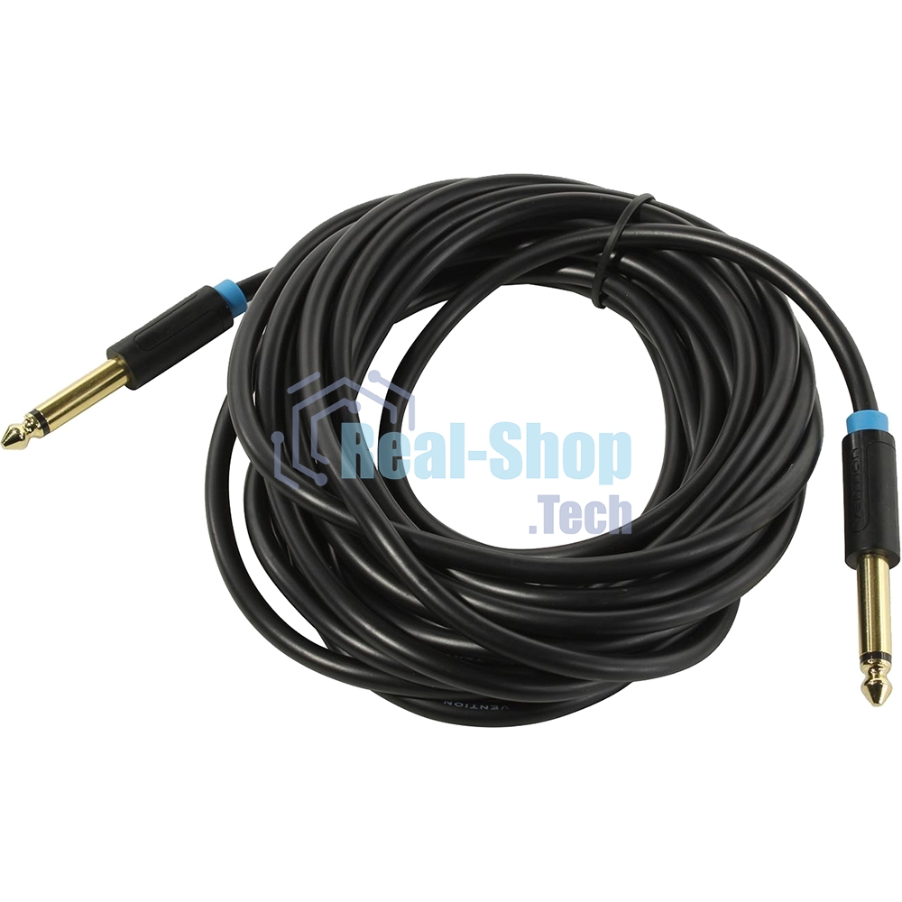 Кабель Vention аудио Jack 6,35 мм M/6.35 M - 5 м