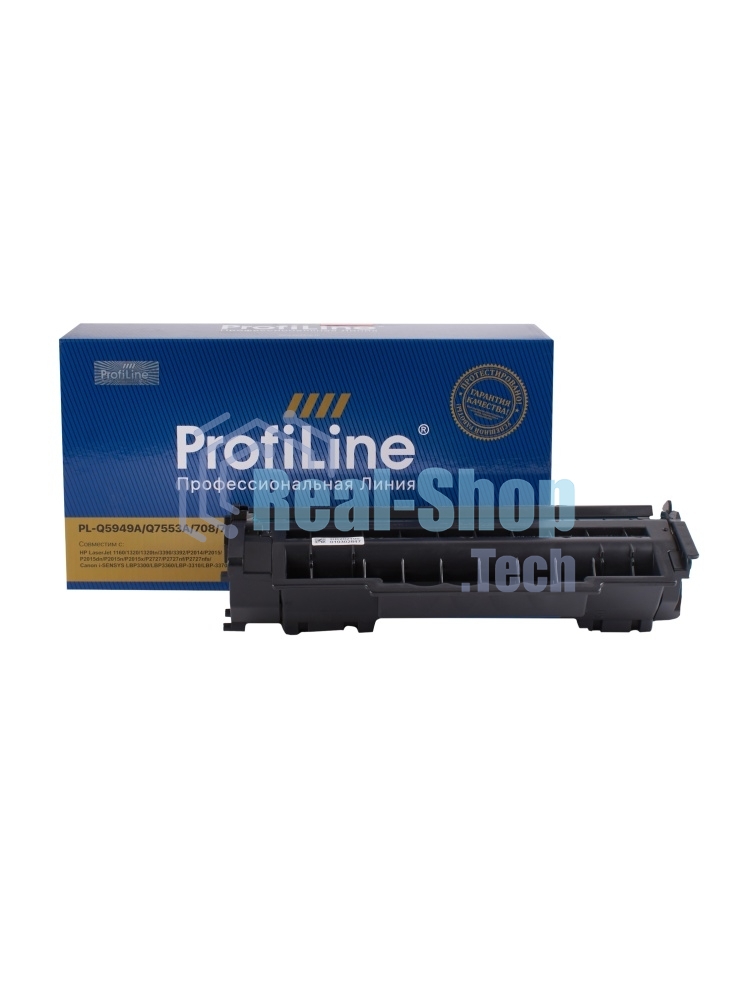 Картридж лазерный ProfiLine совместимый Q5949A/7553A/708/715 для HP 1160/1320/3390/P2010/P2014/P2015/M2727/Canon LBP-3300/3310/3370 2500к