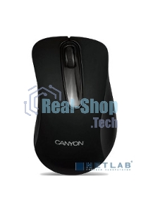 Мышь проводная Canyon CM-2 черный, 800 dpi, USB, кнопки - 3