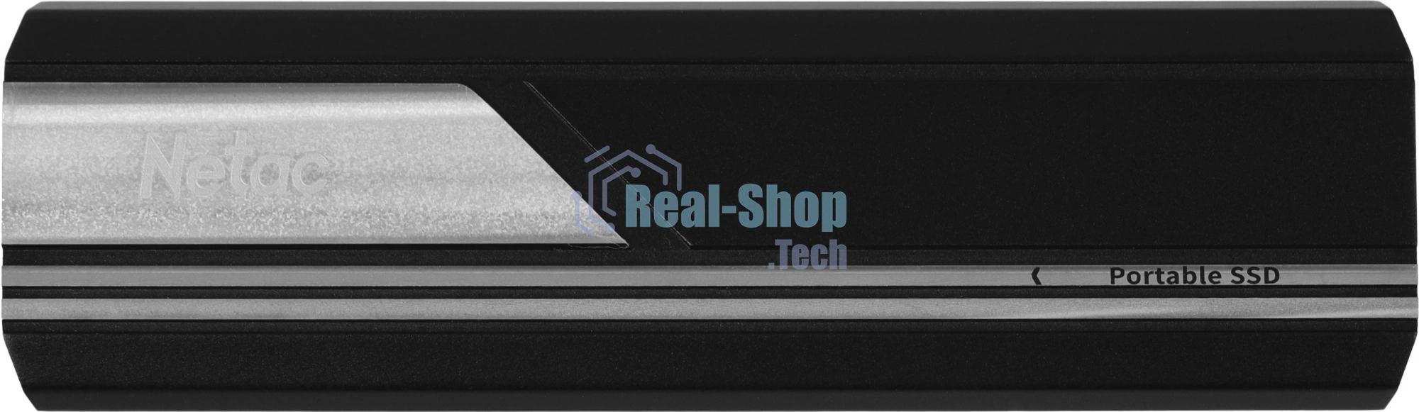 Внешний SSD Netac ZX10, 2TB, USB 3.2 Gen 2 Type-C, R/W 1050/1050, черный