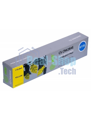 Картридж струйный Cactus CS-CN628AE 971XL желтый (110 мл) для HP Officejet Pro X476dw/X576dw/X451dw