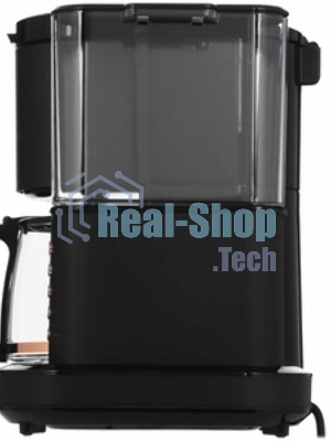 Кофеварка капельная BQ CM7002 Black-Rose Gold со встроенной кофемолкой, исп. кофе - молотый/зерновой, 1.25 л, 800 Вт.
