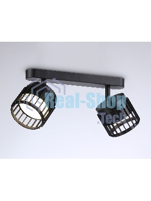 Светильник Ambrella light TN71163/2 BK черный GX53/2 260*100*125