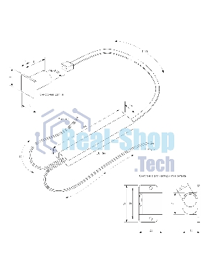 Выключатель сенсорный с функцией диммирования Elektrostandard 12/24V 36/72W 95003/01
