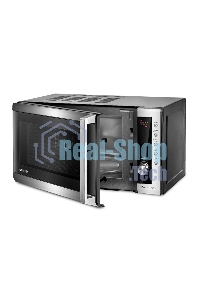Микроволновая печь Centek CT-1582 нержавеющая сталь, 20 л, 700 Вт, переключатели - поворотный механизм/кнопки