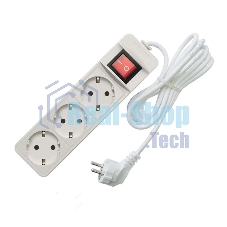 Удлинитель быт. ТМ Союз 3500 Вт 3 гн. ПВС 5 м 481S-8305