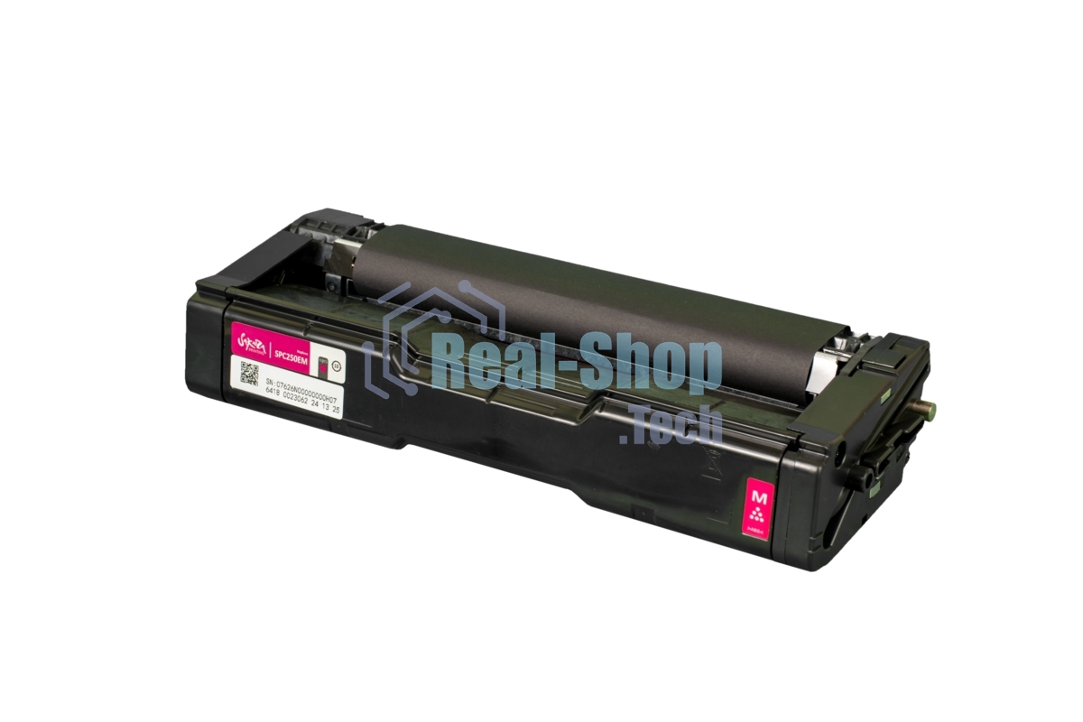 Тонер-туба Sakura SPC250EM (407545) для Ricoh Aficio SP C250/C260/C261, пурпурный, 1600 к.