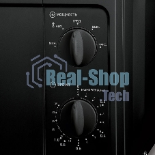 Микроволновая печь BBK 20MWS-709M/B черный, 20 л, 700 Вт, переключатели - поворотный механизм